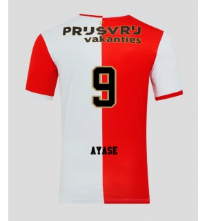 Feyenoord Ayase Ueda #9 Hjemmedrakt 2025-26 Kortermet
