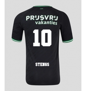 Feyenoord Calvin Stengs #10 Bortedrakt 2024-25 Kortermet