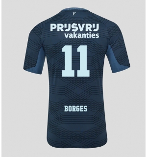 Feyenoord Goncalo Borges #11 Bortedrakt 2025-26 Kortermet
