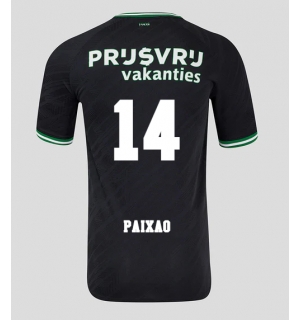 Feyenoord Igor Paixao #14 Bortedrakt 2024-25 Kortermet