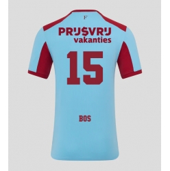Feyenoord Jordan Bos #15 Tredjedrakt 2025-26 Kortermet