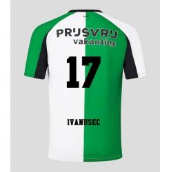 Feyenoord Luka Ivanusec #17 Tredjedrakt 2024-25 Kortermet