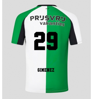 Feyenoord Santiago Gimenez #29 Tredjedrakt 2024-25 Kortermet