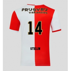 Feyenoord Sem Steijn #14 Hjemmedrakt 2025-26 Kortermet