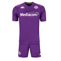 Fiorentina Hjemmedraktsett Barn 2024-25 Kortermet (+ Korte bukser)