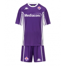 Fiorentina Hjemmedraktsett Barn 2025-26 Kortermet (+ Korte bukser)