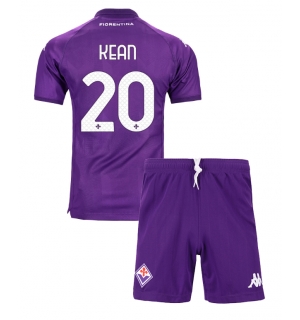 Fiorentina Moise Kean #20 Hjemmedraktsett Barn 2024-25 Kortermet (+ Korte bukser)
