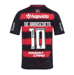 Flamengo Giorgian de Arrascaeta #10 Hjemmedrakt 2025-26 Kortermet