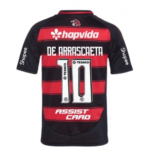 Flamengo Giorgian de Arrascaeta #10 Hjemmedrakt 2025-26 Kortermet