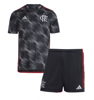 Flamengo Tredjedraktsett Barn 2024-25 Kortermet (+ Korte bukser)
