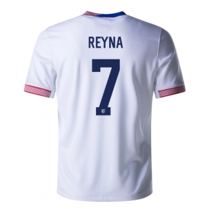 Forente Stater Giovanni Reyna #7 Hjemmedrakt Copa America 2024 Kortermet