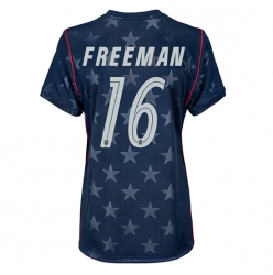 Forente stater Alex Freeman #16 Bortedrakt Dame VM 2026 Kortermet