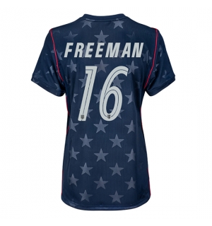 Forente stater Alex Freeman #16 Bortedrakt Dame VM 2026 Kortermet