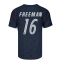 Forente stater Alex Freeman #16 Bortedrakt VM 2026 Kortermet