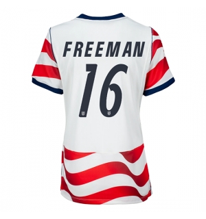 Forente stater Alex Freeman #16 Hjemmedrakt Dame VM 2026 Kortermet
