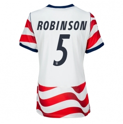 Forente stater Antonee Robinson #5 Hjemmedrakt Dame VM 2026 Kortermet
