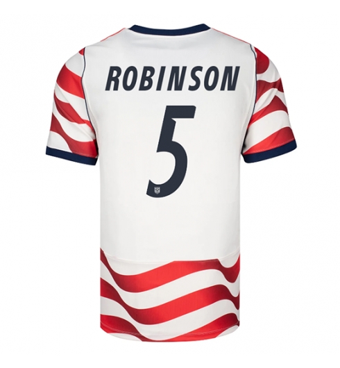 Forente stater Antonee Robinson #5 Hjemmedrakt VM 2026 Kortermet Forente stater Antonee Robinson #5 Hjemmedrakt VM 2026 Kortermet