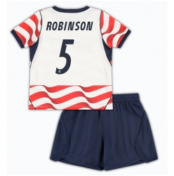 Forente stater Antonee Robinson #5 Hjemmedraktsett Barn VM 2026 Kortermet (+ Korte bukser)