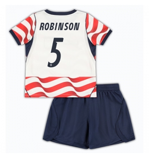 Forente stater Antonee Robinson #5 Hjemmedraktsett Barn VM 2026 Kortermet (+ Korte bukser)