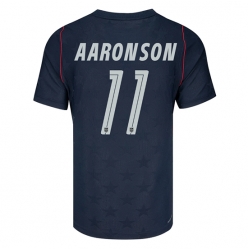 Forente stater Brenden Aaronson #11 Bortedrakt VM 2026 Kortermet