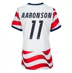 Forente stater Brenden Aaronson #11 Hjemmedrakt Dame VM 2026 Kortermet