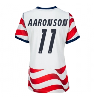 Forente stater Brenden Aaronson #11 Hjemmedrakt Dame VM 2026 Kortermet