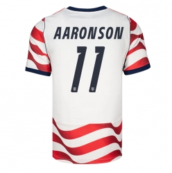 Forente stater Brenden Aaronson #11 Hjemmedrakt VM 2026 Kortermet