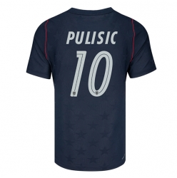 Forente stater Christian Pulisic #10 Bortedrakt VM 2026 Kortermet