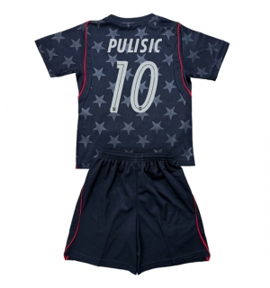 Forente stater Christian Pulisic #10 Bortedraktsett Barn VM 2026 Kortermet (+ Korte bukser)