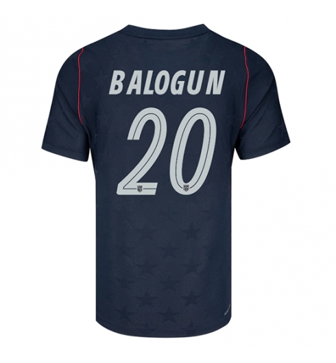 Forente stater Folarin Balogun #20 Bortedrakt VM 2026 Kortermet Forente stater Folarin Balogun #20 Bortedrakt VM 2026 Kortermet