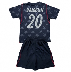 Forente stater Folarin Balogun #20 Bortedraktsett Barn VM 2026 Kortermet (+ Korte bukser)
