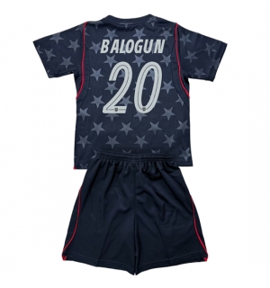 Forente stater Folarin Balogun #20 Bortedraktsett Barn VM 2026 Kortermet (+ Korte bukser)