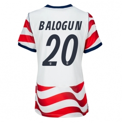 Forente stater Folarin Balogun #20 Hjemmedrakt Dame VM 2026 Kortermet