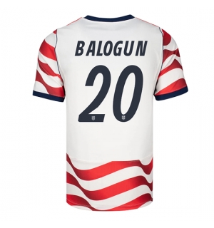 Forente stater Folarin Balogun #20 Hjemmedrakt VM 2026 Kortermet