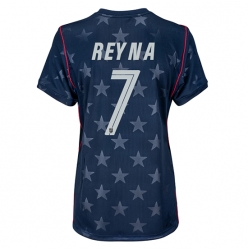 Forente stater Giovanni Reyna #7 Bortedrakt Dame VM 2026 Kortermet