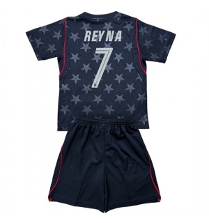 Forente stater Giovanni Reyna #7 Bortedraktsett Barn VM 2026 Kortermet (+ Korte bukser)