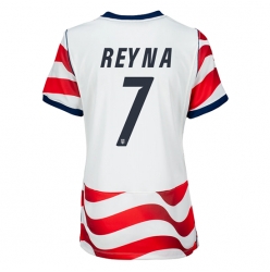 Forente stater Giovanni Reyna #7 Hjemmedrakt Dame VM 2026 Kortermet