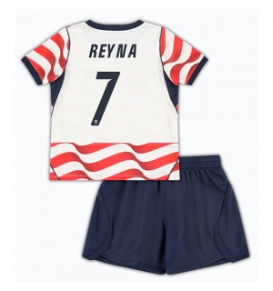 Forente stater Giovanni Reyna #7 Hjemmedraktsett Barn VM 2026 Kortermet (+ Korte bukser)