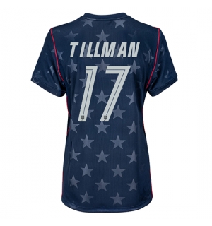 Forente stater Malik Tillman #17 Bortedrakt Dame VM 2026 Kortermet