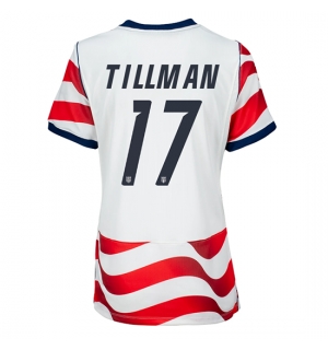 Forente stater Malik Tillman #17 Hjemmedrakt Dame VM 2026 Kortermet