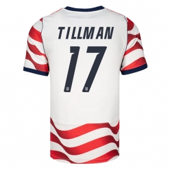 Forente stater Malik Tillman #17 Hjemmedrakt VM 2026 Kortermet