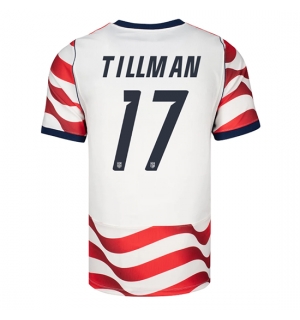Forente stater Malik Tillman #17 Hjemmedrakt VM 2026 Kortermet