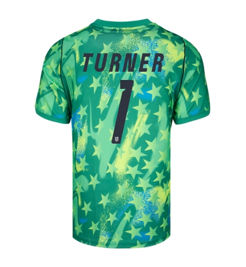 Forente stater Matt Turner #1 Keeper Hjemmedrakt VM 2026 Kortermet Forente stater Matt Turner #1 Keeper Hjemmedrakt VM 2026 Kortermet