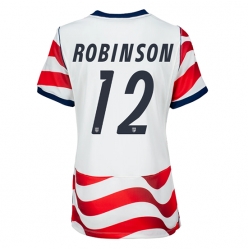 Forente stater Miles Robinson #12 Hjemmedrakt Dame VM 2026 Kortermet