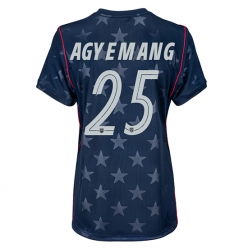 Forente stater Patrick Agyemang #25 Bortedrakt Dame VM 2026 Kortermet