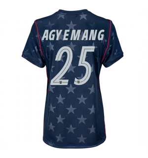 Forente stater Patrick Agyemang #25 Bortedrakt Dame VM 2026 Kortermet