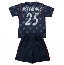 Forente stater Patrick Agyemang #25 Bortedraktsett Barn VM 2026 Kortermet (+ Korte bukser)