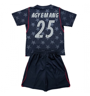 Forente stater Patrick Agyemang #25 Bortedraktsett Barn VM 2026 Kortermet (+ Korte bukser)