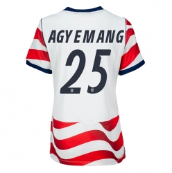 Forente stater Patrick Agyemang #25 Hjemmedrakt Dame VM 2026 Kortermet