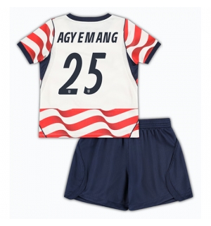 Forente stater Patrick Agyemang #25 Hjemmedraktsett Barn VM 2026 Kortermet (+ Korte bukser)